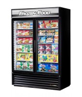 2 Glass Door Reach-in Freezer (True)